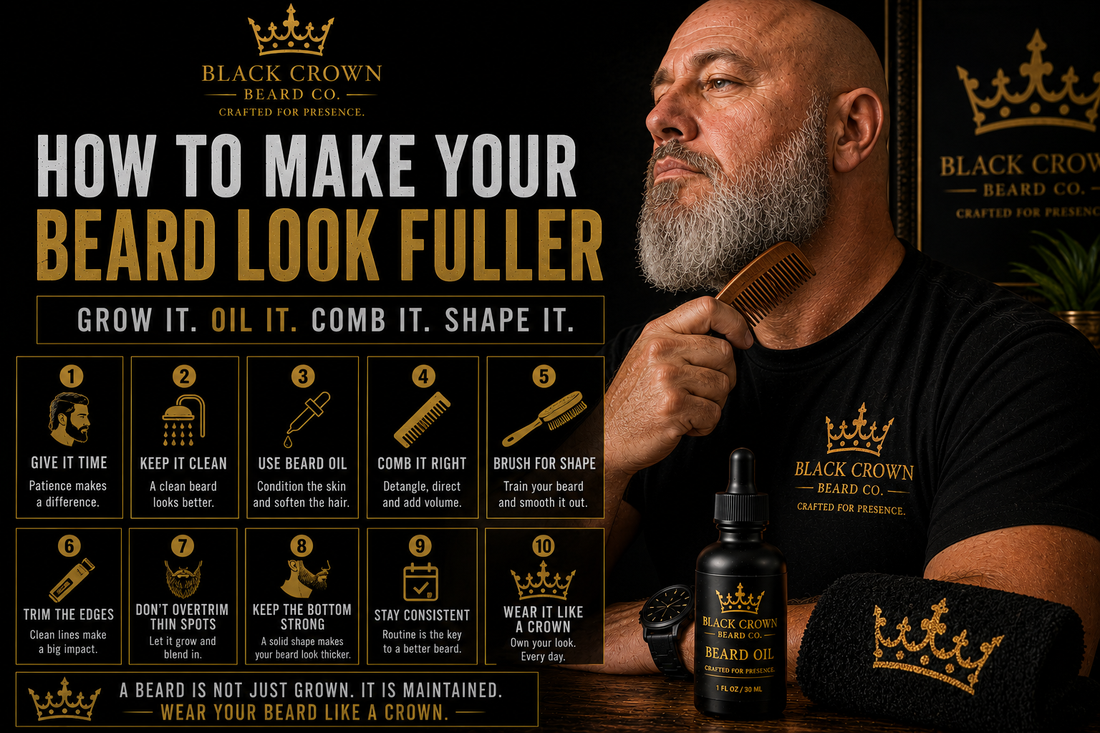 How to Make Your Beard Look Fuller