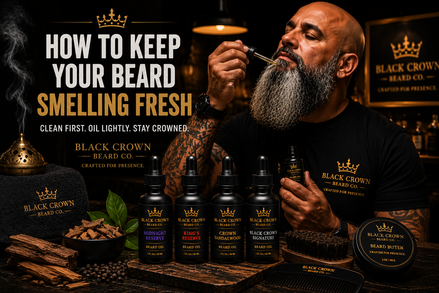 How to Keep Your Beard Smelling Fresh All Day