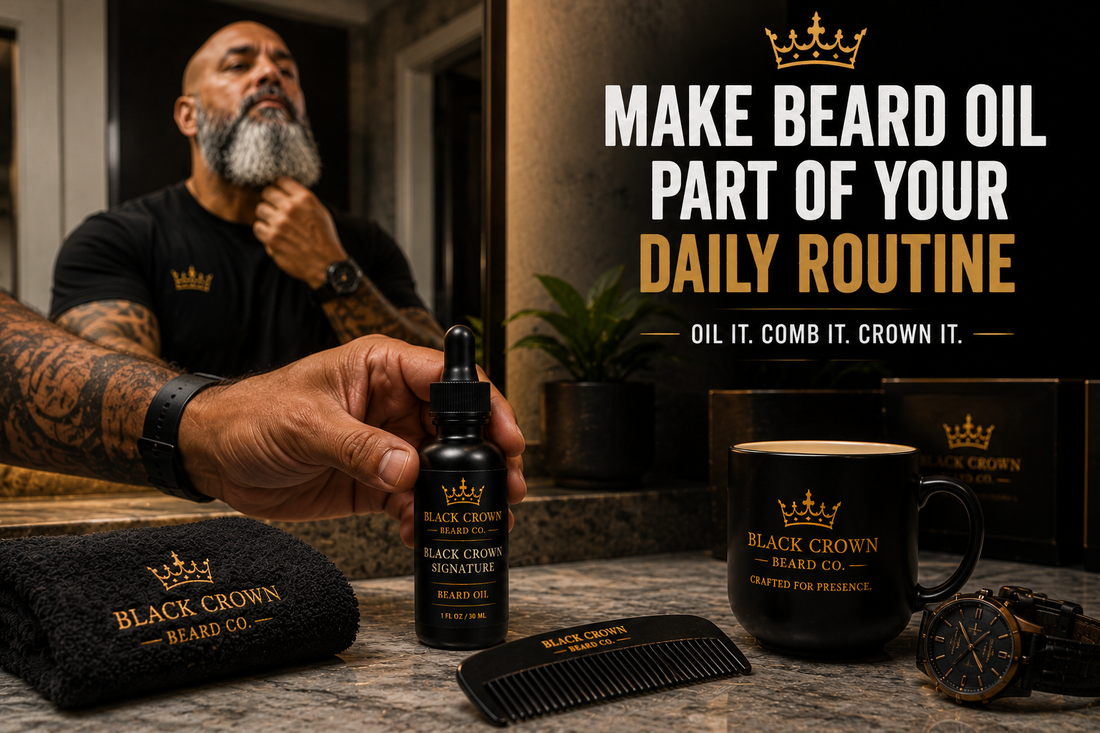 fresh beard, beard smell, beard oil scent, beard care, beard routine, men’s grooming, Florida beard care, Black Crown Beard Co