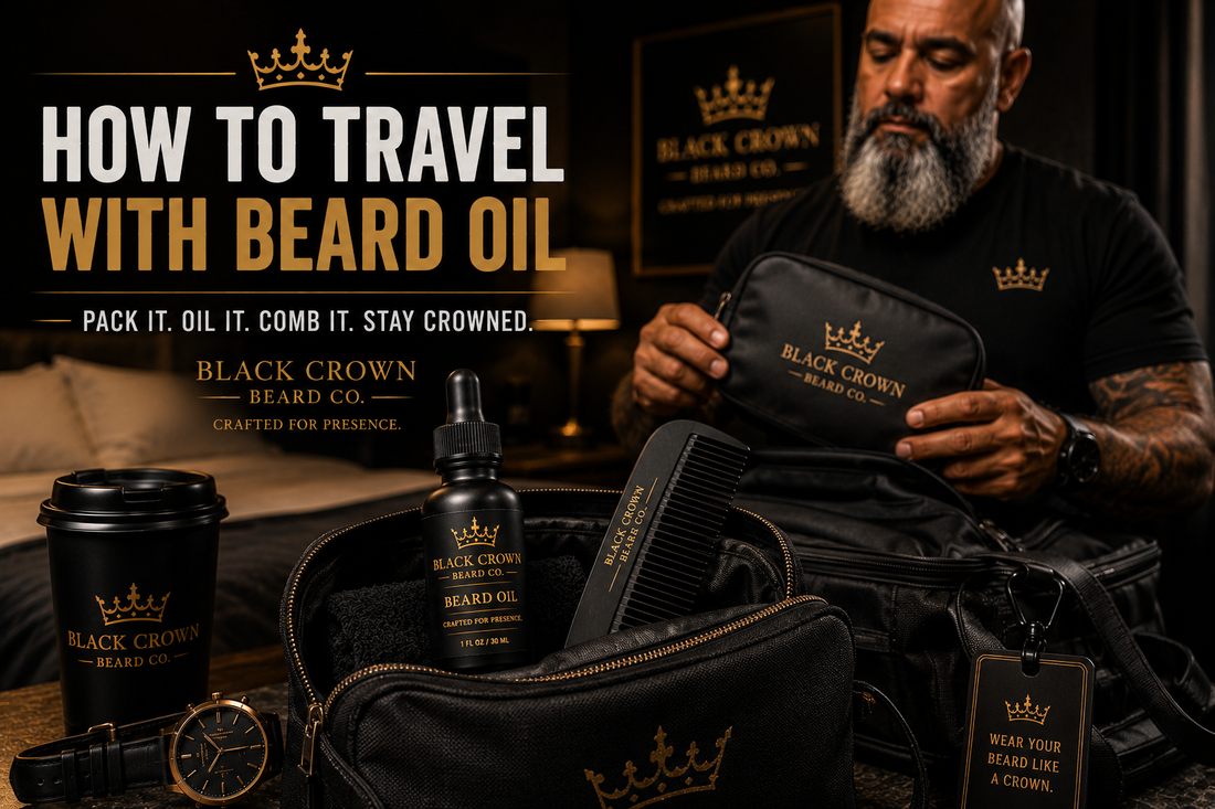 How to Travel With Beard Oil