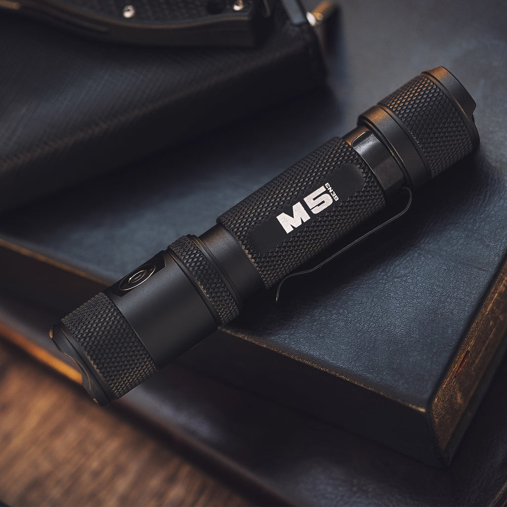 Powertac M5 Gen3 Tactical EDC Flashlight – 2,030 Lumens