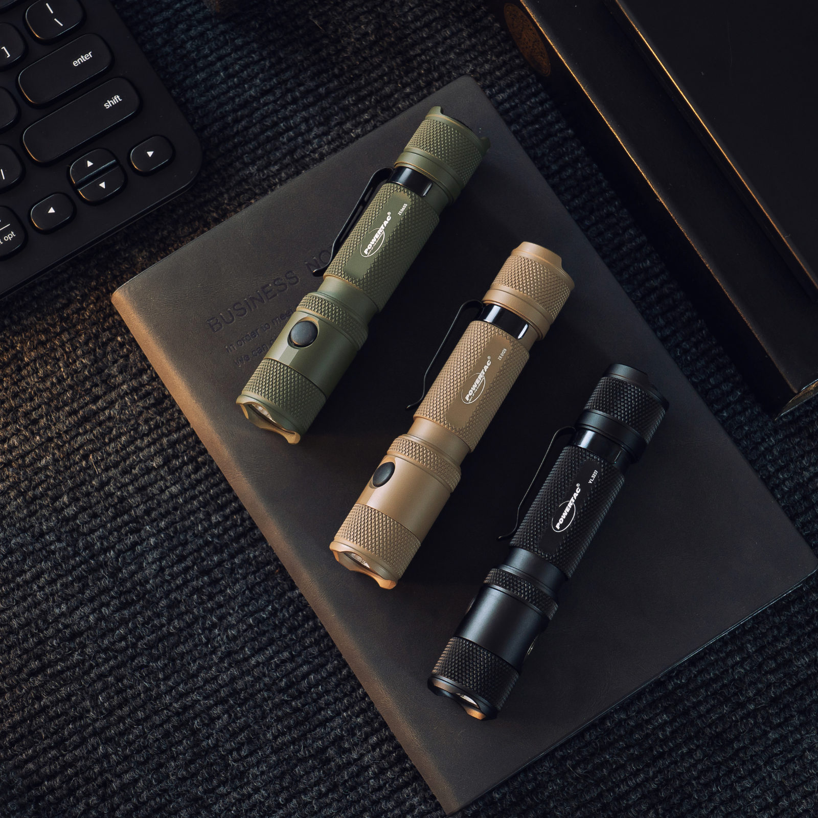 Powertac M5 Gen3 Tactical EDC Flashlight – 2,030 Lumens