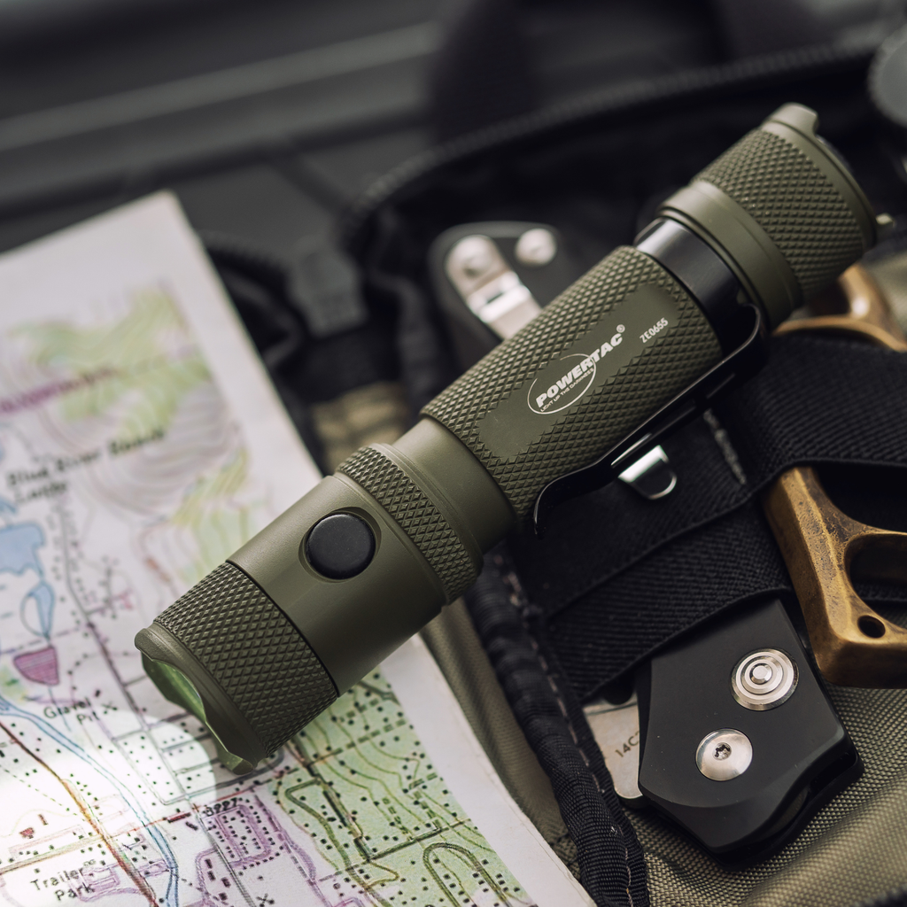 Powertac M5 Gen3 Tactical EDC Flashlight – 2,030 Lumens