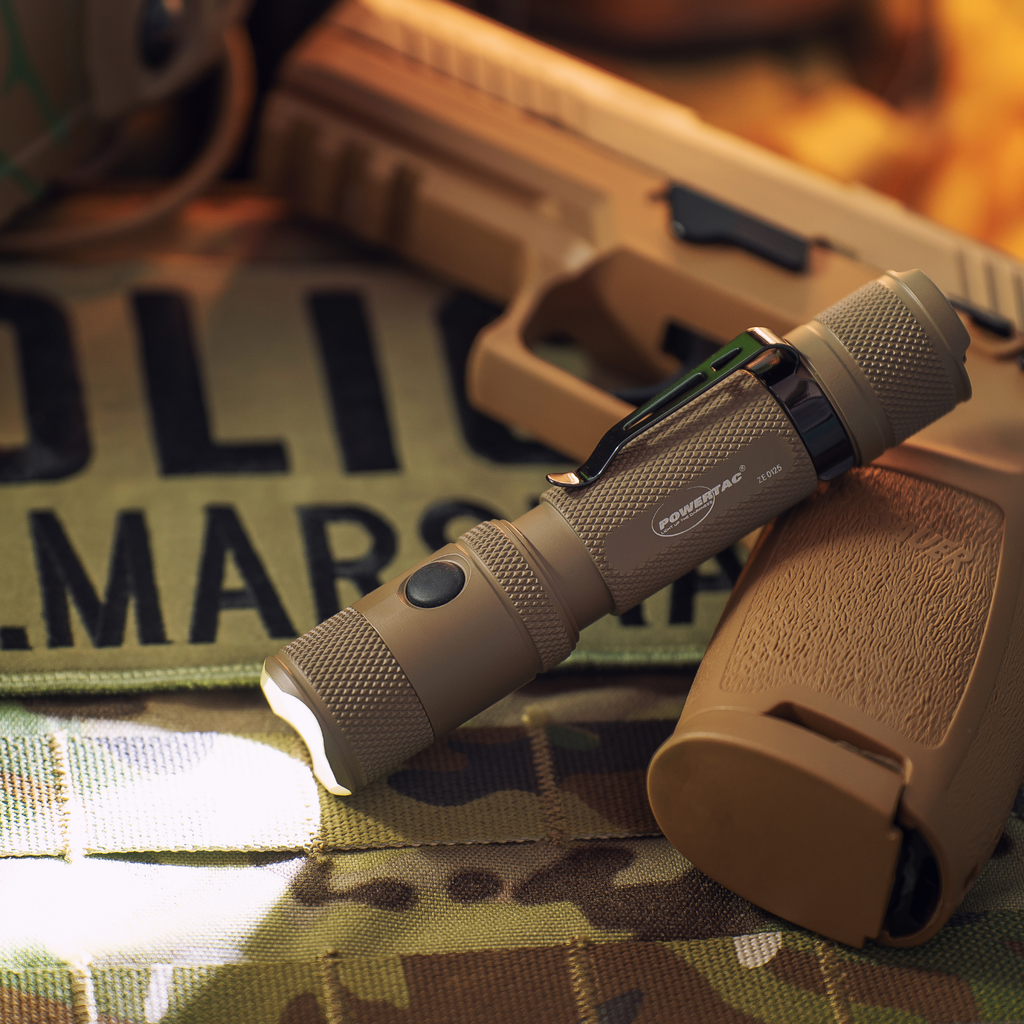 Powertac M5 Gen3 Tactical EDC Flashlight – 2,030 Lumens