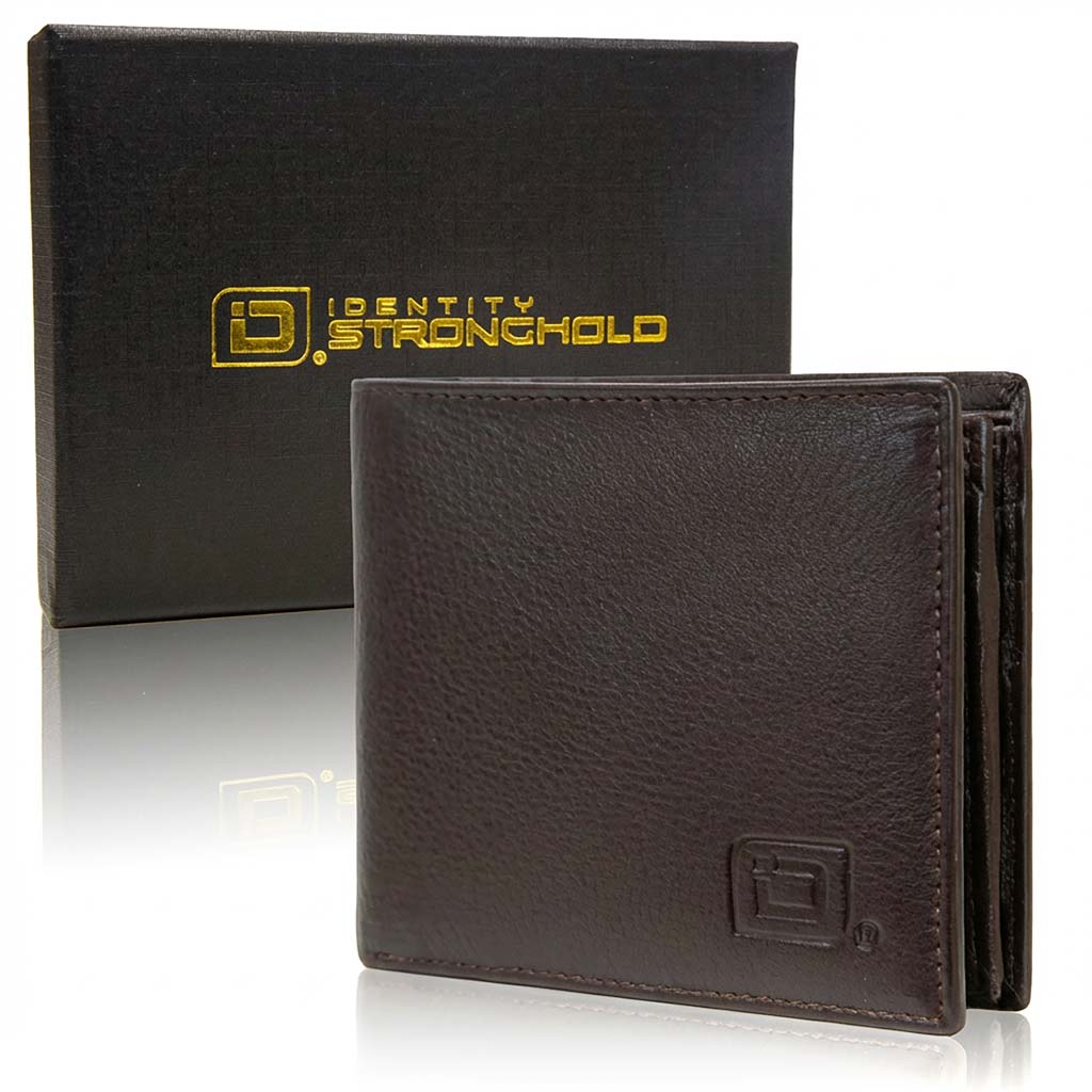 Men’s RFID 10-Slot Bifold Wallet