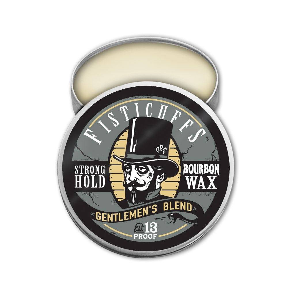 Fisticuffs™ Gentlemen’s Blend Strong Hold Mustache Wax – 1 oz.