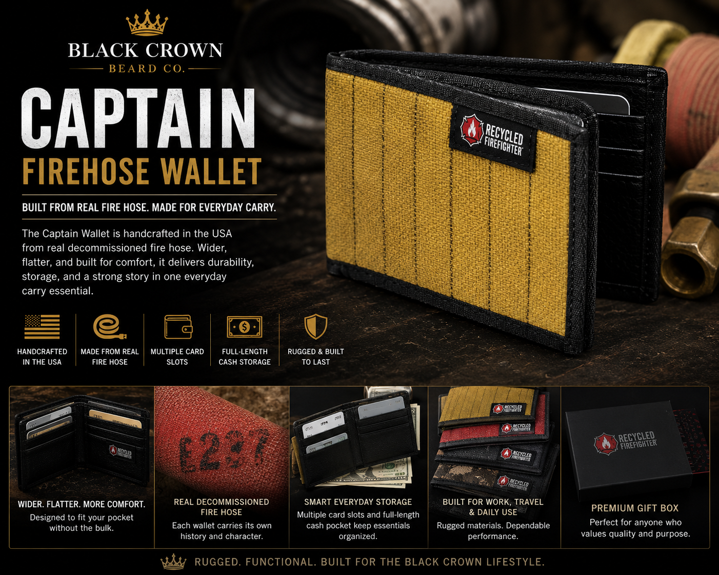 Captain Firehose Wallet