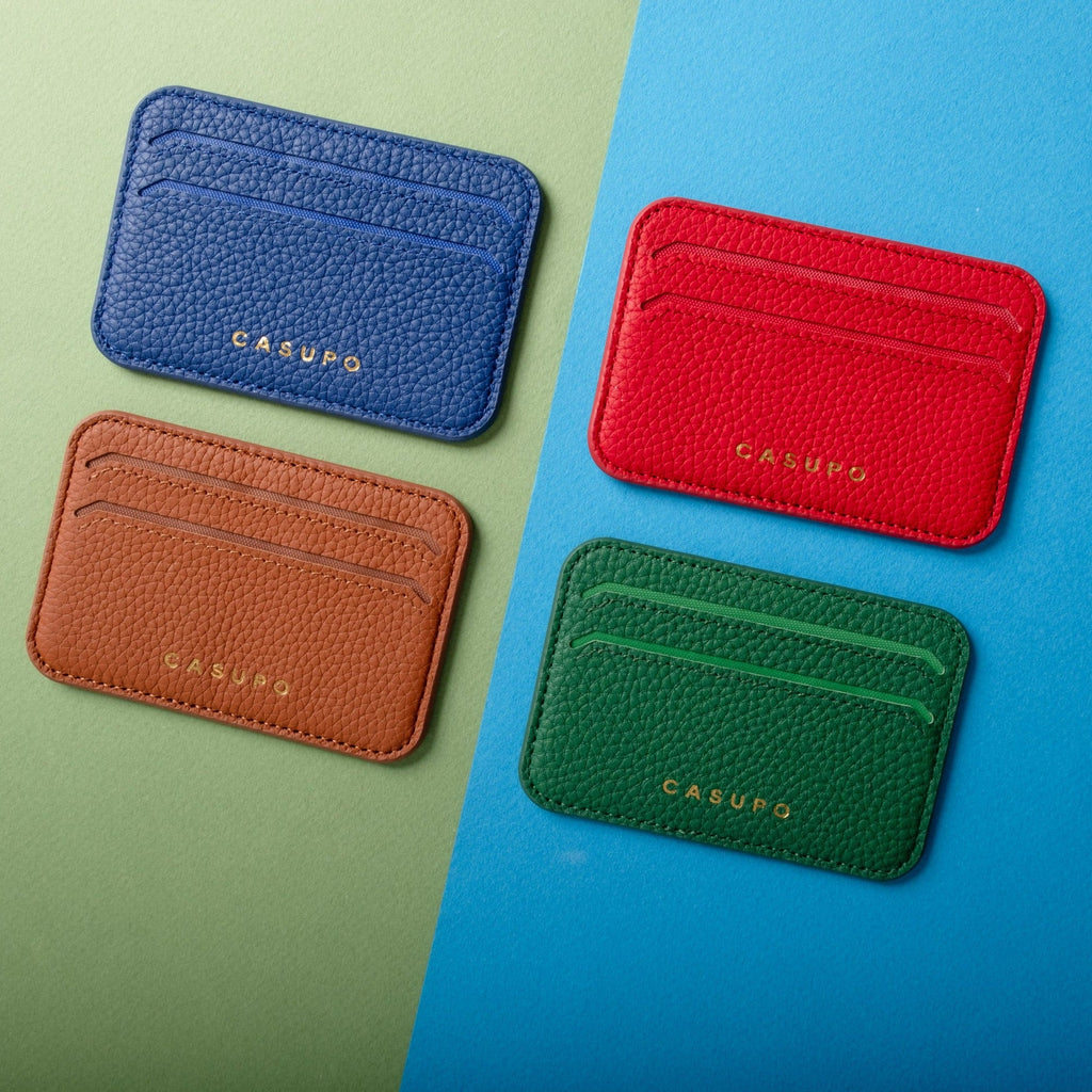 MagSafe RFID Leather Card Wallet – Cobalt