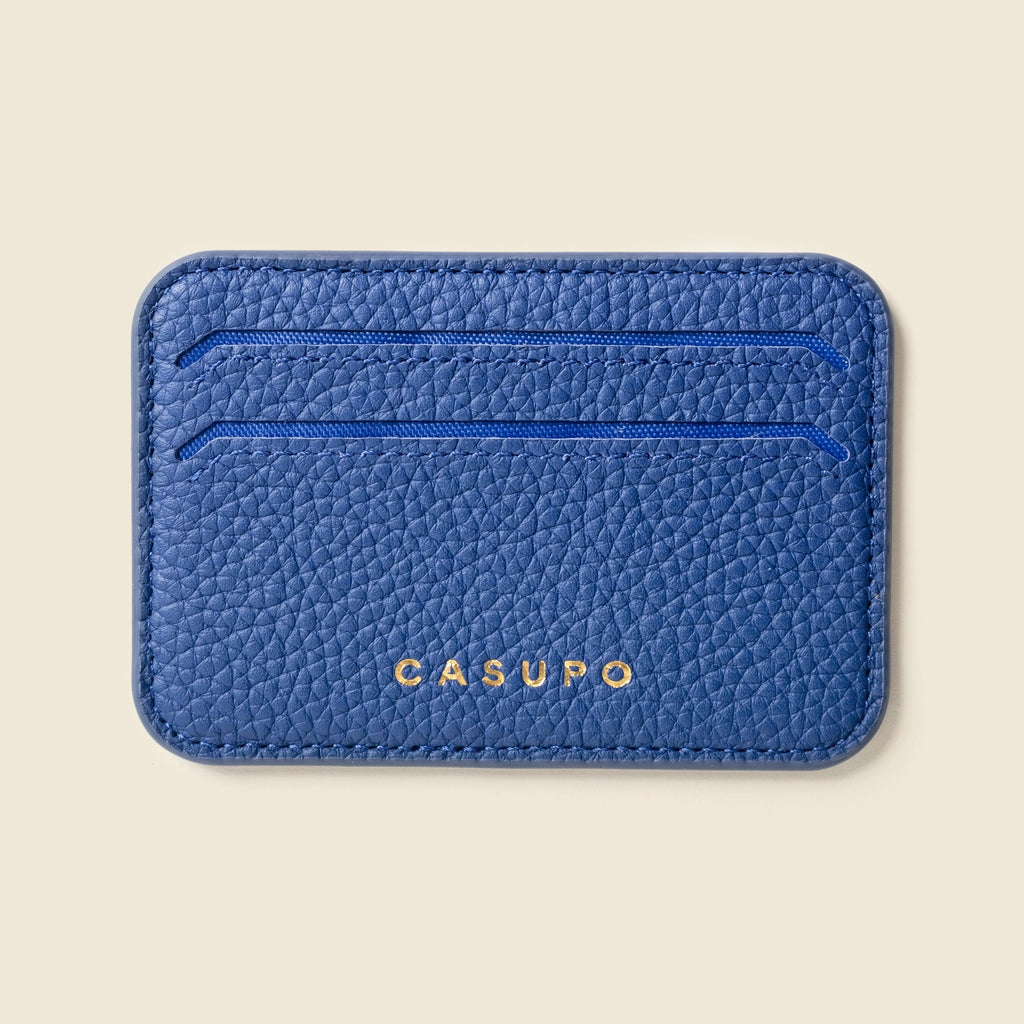 MagSafe RFID Leather Card Wallet – Cobalt