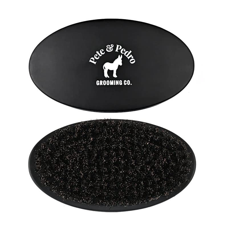 Oval Military Beard Brush