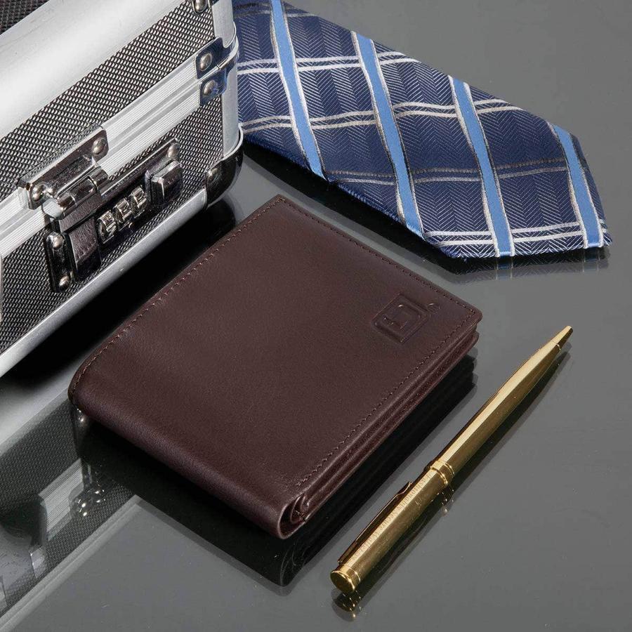 Men’s RFID 10-Slot Bifold Wallet